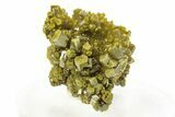 Lustrous Forest-Green Pyromorphite Crystal Cluster - China #260973-1